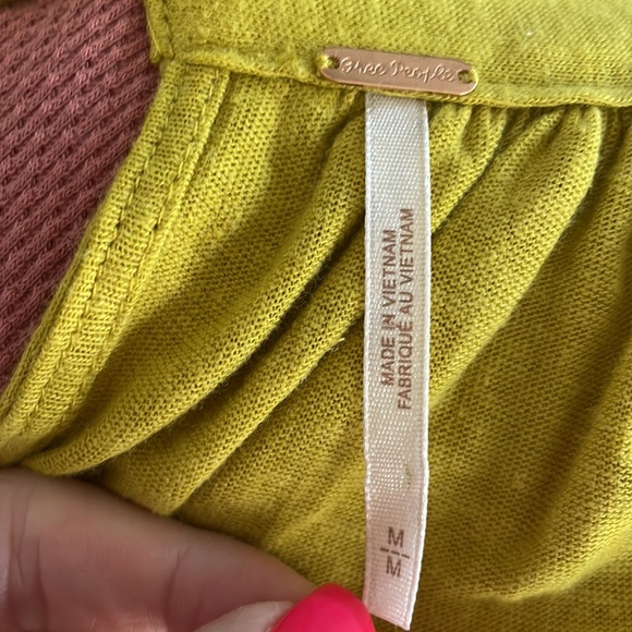 Free People sun setter linen blend top - Picture 13 of 13